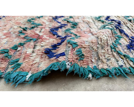 Zuiver wollen Marokkaans Berber-tapijt 115 x 239 cm