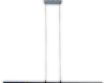 LED hanglamp "balk" gemaakt van metaal en plastic in stalen blank, met geïntegreerde LED