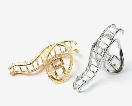 Muzieksnoer grote klauw metalen haarclips