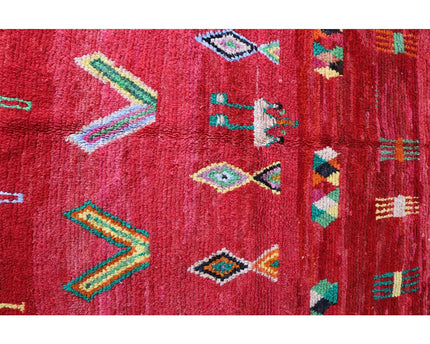 Zuiver wollen Marokkaans Berber-tapijt 177 x 262 cm