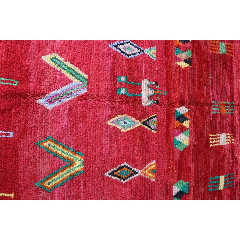 Zuiver wollen Marokkaans Berber-tapijt 177 x 262 cm