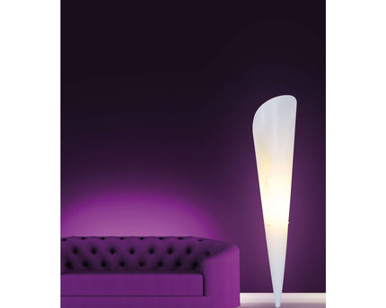 Staande lamp "tulpen" gemaakt van metaal en wit plastic, e27 socket, verlichting voor woonkamer, eetkamer of kantoor