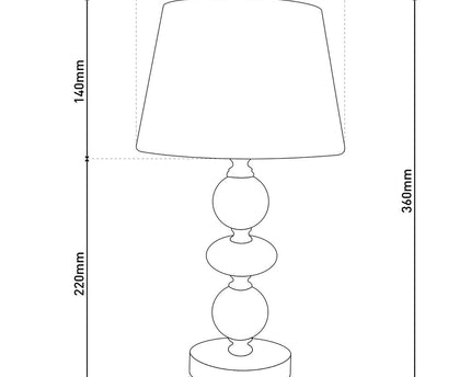 Keramische tafellamp "araga" 36 cm hoog, tafellamp gemaakt van metaal, keramiek, met tekstbladen, turquoise, met E14 -aansluiting, verlichting voor eetkamer, woonkamer, gang of kantoor