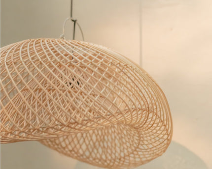 Rotanlamp | Lampenkap PADMA (2 maten)