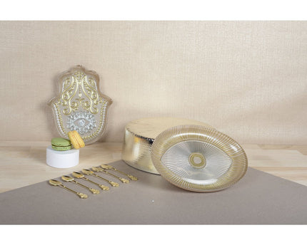 Fatma beige cup 21x17x3cm