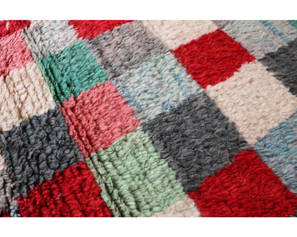 Zuiver wollen Marokkaans Berber halkleed 76 x 408 cm