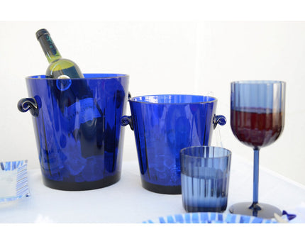 Blue Champagne Dark Champagne 20.3x20.3x21.2cm