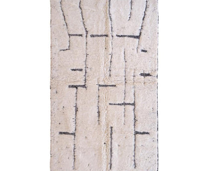 Zuiver wollen Marokkaans Berber-tapijt 152 x 244 cm