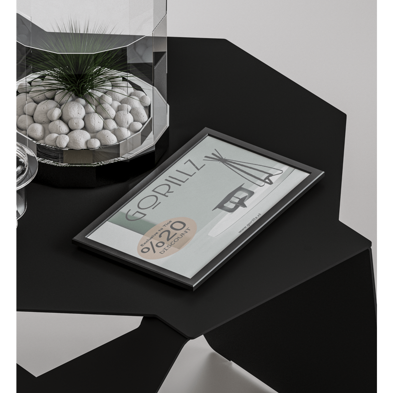 Hive Side Table Black