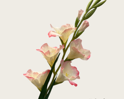 Geurende gladiolen | Zijden kunstbloem | Lengte 91cm  1pcs