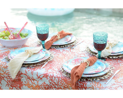 Corail melamine dessertplaat 23x23x2cm