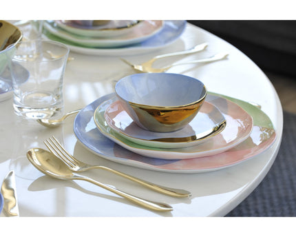 Assiette plaat tricolor-paradise