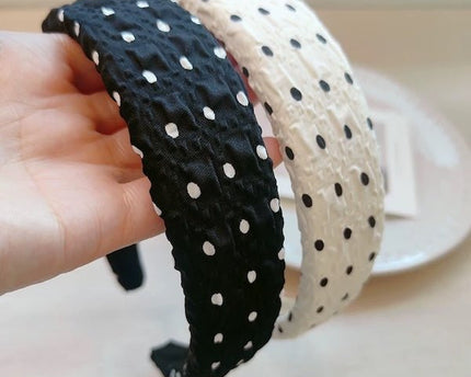 Elegante Polka Dot-hoofdband
