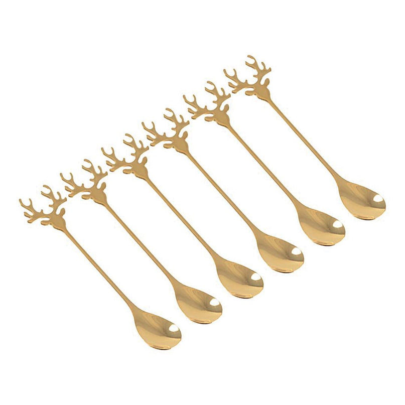 Cerf Golden Spoon - veel van 6