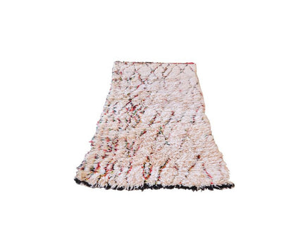 Zuiver wollen Marokkaans Berber-tapijt 95 x 205 cm
