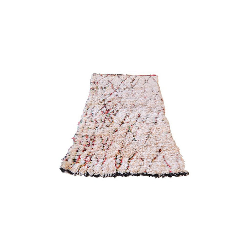 Zuiver wollen Marokkaans Berber-tapijt 95 x 205 cm