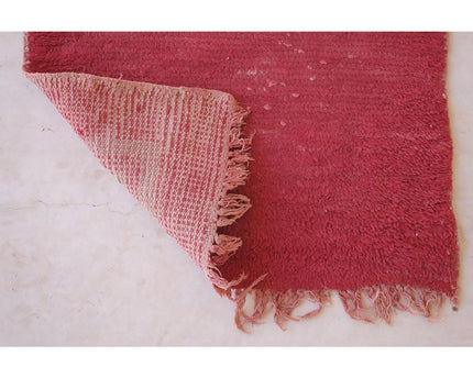 Berberwollen vloerkleed Boujaad vintage 75 x 191 cm