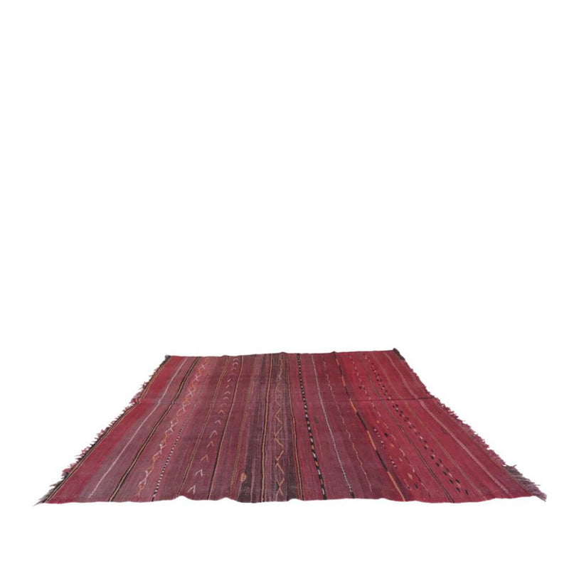 Zuiver wollen Marokkaans Kelim Berber tapijt 157 x 217 cm