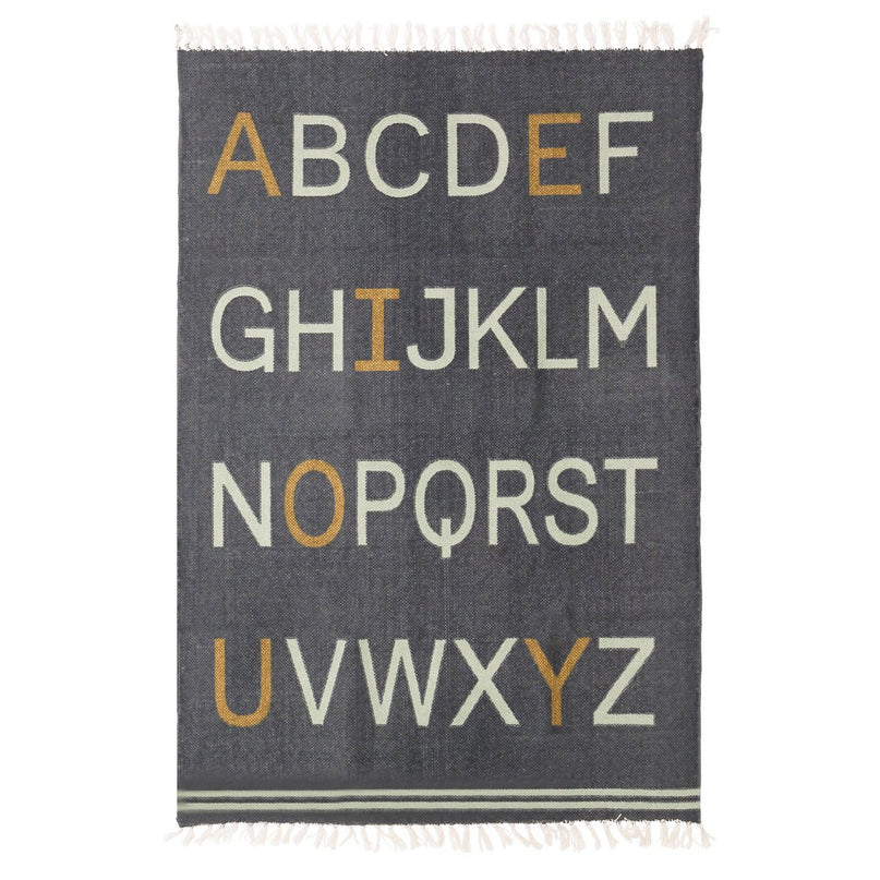 Tapis enfant en katoen ALFABET