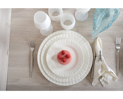 Lilia witte dessertplaat 20.4x20.4x2.1cm