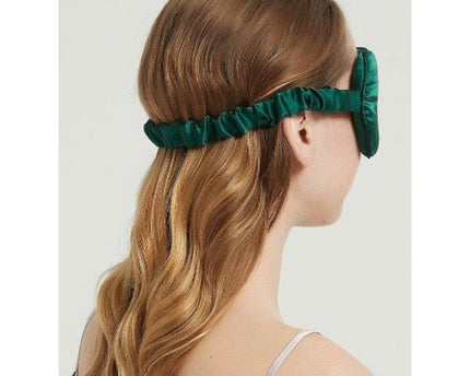 100% zijde ontspanningsslaapmasker-22 mm-effen kleuren-oversize