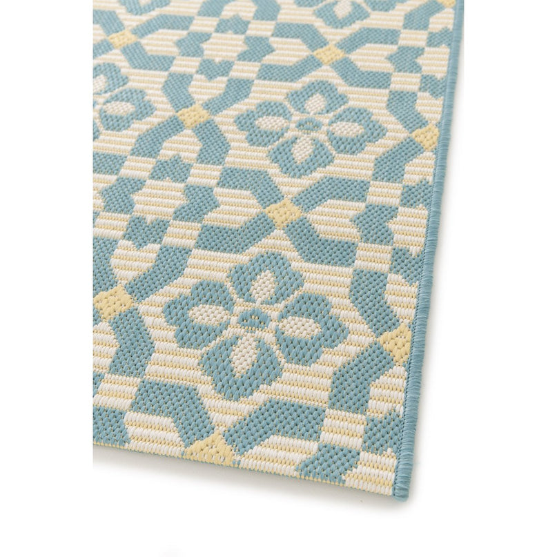 Tapis graphique intérieur exterieur AZULEJOS