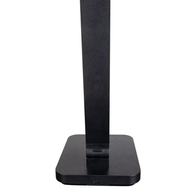 LED -tafellamp "Mover" zwart, metaal en plastic, 38 cm hoog, opladen, dimpelbaar, CCT -kleurwisselaar