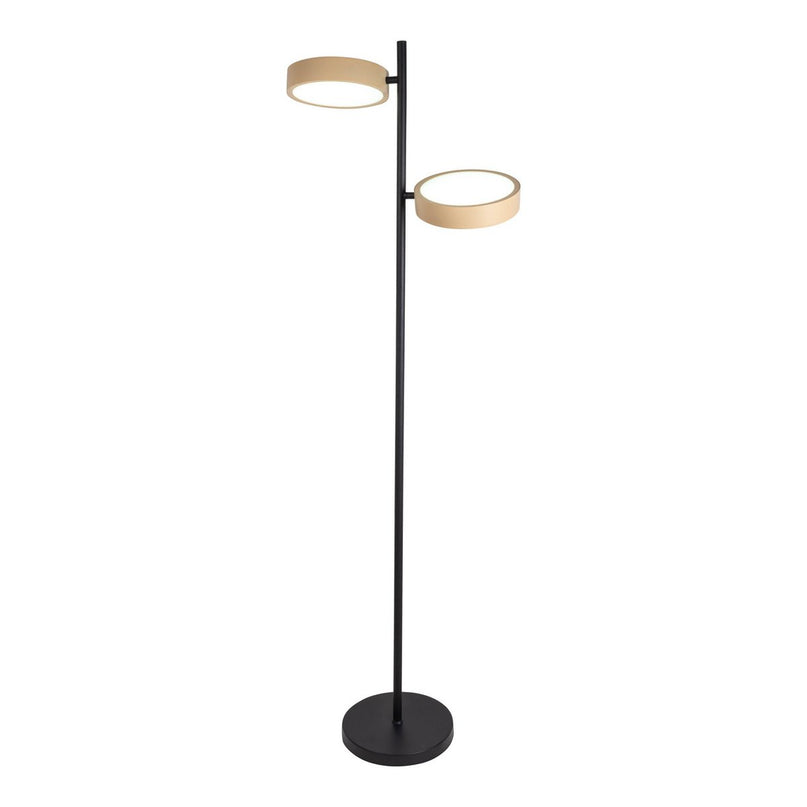 LED -vloerlamp "Tessa" amandel