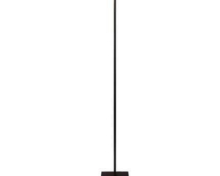 LED-batterij staande lamp "Lupa", 135 cm hoog, aluminium zwart en plastic, geïntegreerde LED's, 2400 lm, dimable, CCT-functie, 3000-6500 K, RGB lichtwisselaar