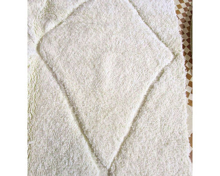 Berber vloerkleed Beni Ouarain zuivere wol 105 x 205 cm