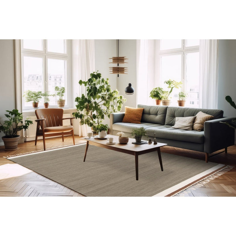 Tapis en laine en katoen ELEGANTIE