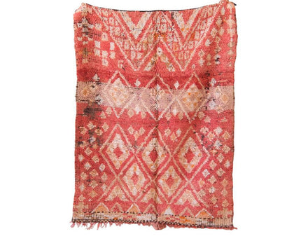 Zuiver wollen Marokkaans Berber-tapijt 120 x 160 cm