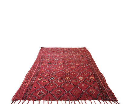 Zuiver wollen Marokkaans Berber-tapijt 197 x 313 cm