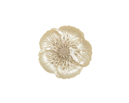 Vanille bloem dessertplaat