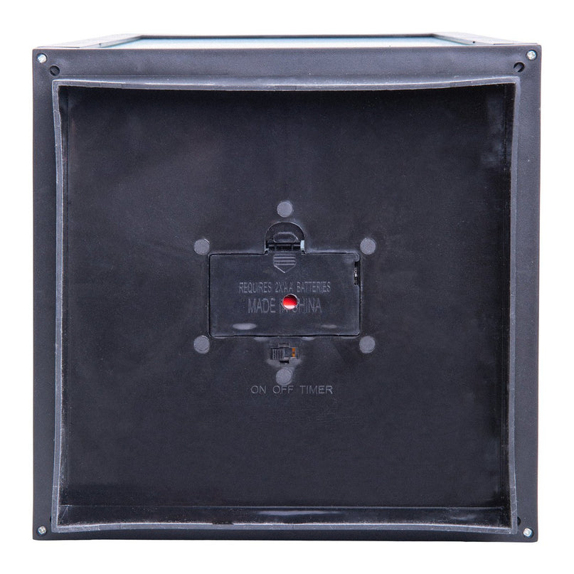 LED Decol Light "Doris" gemaakt van plastic en glas in zwart, geïntegreerde LED, voor binnen