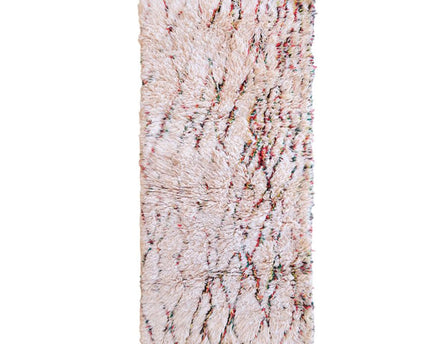 Zuiver wollen Marokkaans Berber-tapijt 95 x 205 cm