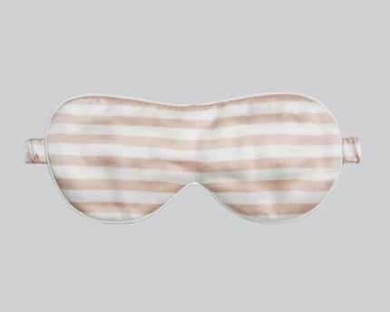 100% zijde ontspanningsslaapmasker-19 mm-bandjes op schaakbordpatronen-oversize