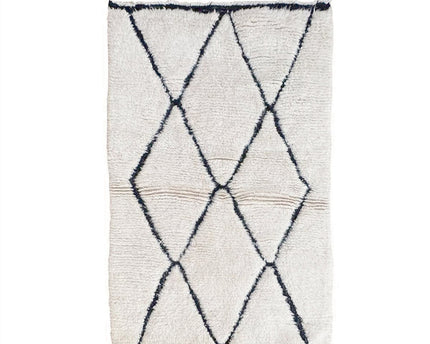 Zuiver wollen Marokkaans Berberkleed 103 x 167 cm