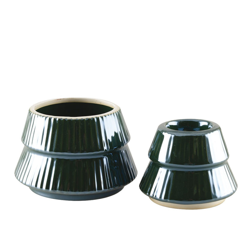 Bonbonnière en Fir Fir Green Hoogte 15 cm Firwritten