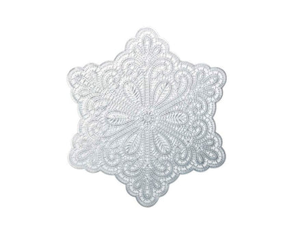38 cm zilveren sterplaat