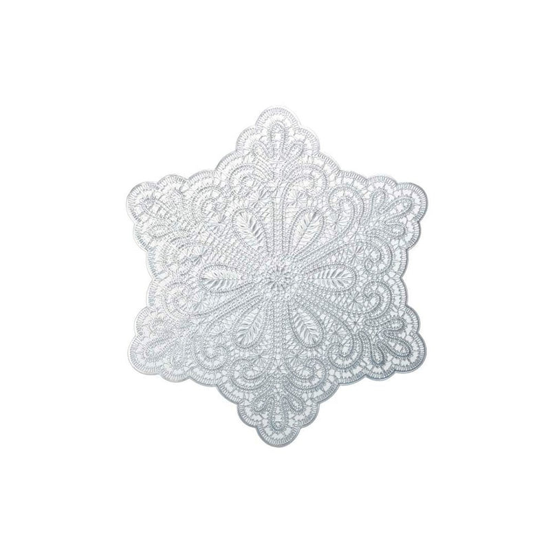38 cm zilveren sterplaat