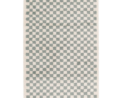Tapis à poil haut doux en comfortabele CHECKERS