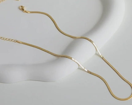 Unisex visgraatketting - 4,2 mm breed