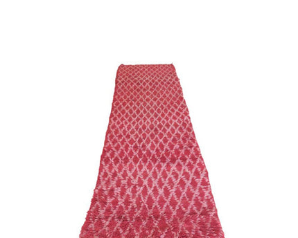 Zuiver wollen Marokkaans Berber halkleed 82 x 287 cm