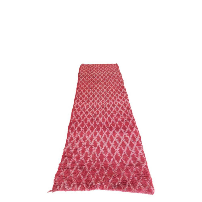 Zuiver wollen Marokkaans Berber halkleed 82 x 287 cm