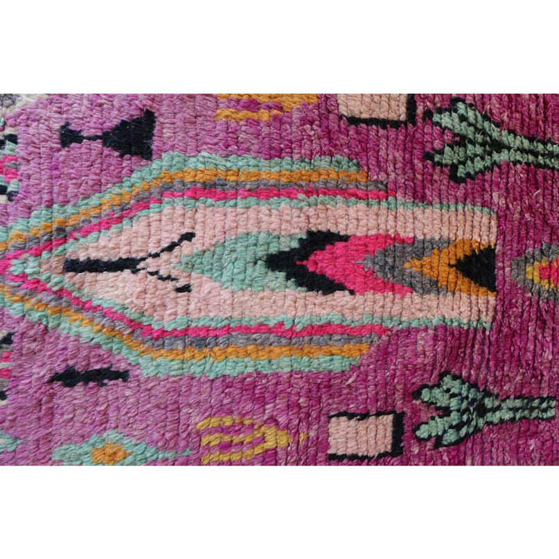 Zuiver wollen Marokkaans Berber halkleed 73 x 344 cm