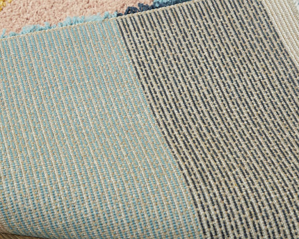 Dik en comfortabel kindervloerkleed COLORS