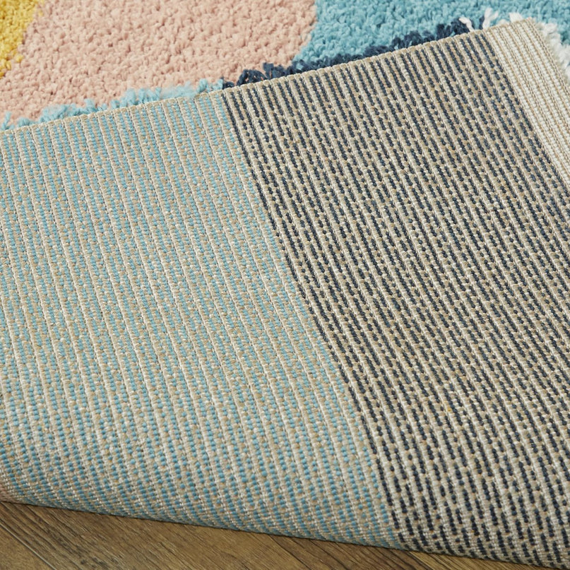 Dik en comfortabel kindervloerkleed COLORS