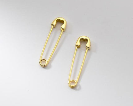 Unieke minimalistische paperclip-oorbellen - één paar