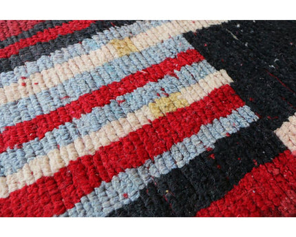 Zuiver wollen Marokkaans Berber halkleed 75 x 402 cm